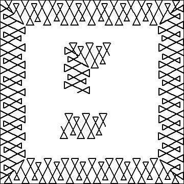(image for) Triangle Border and Corner-L04694* - Click Image to Close